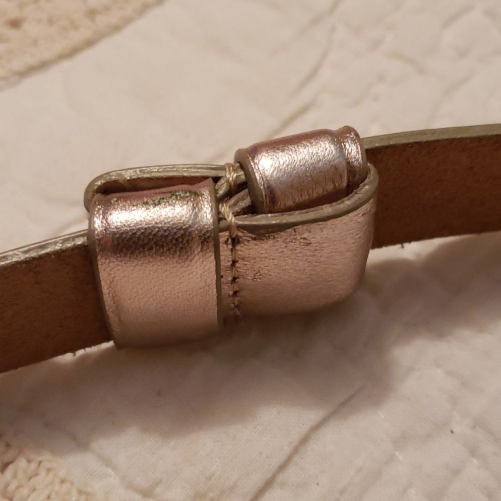 Chico's Silver Filigree Accent Belt - Picture 8 of 8